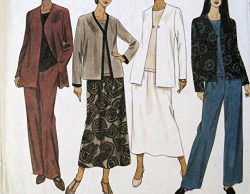 9465 3 HOUR CARDIGAN LENGTHS, TOP, PANTS, SKIRT PATTERN 12-16